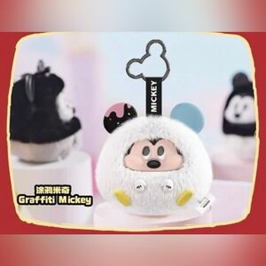 Mickey Fun Crash S3eries Plush Pendants. "Graffiti Mickey"